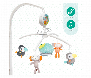 Express Delivery - Moon Jungle Friends Musical Mobile - ID 7156068