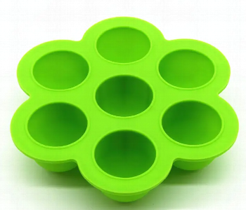 Express Delivery - Eazy Baby Silicone Freezer Tray With Clip On Lid And 7 Flexible Non Stick Portions Green - ID 7156081