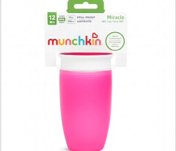 Express Delivery - Munchkin Miracle 360 Sippy Cup 10Oz With Lid  Pink - ID 7156087