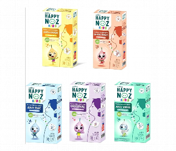 Express Delivery - Happy Noz Complete  Purple  Blue Green Yellow  Orange Nose Patch For Kids - ID 7156211