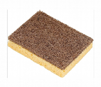 Express Delivery - Royalford Rf10820 Biodegradable Coconut Fibre Scrubber With Sponge - ID 7156363