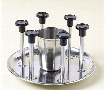Express Delivery - Royalford Rf11039 Stainless Steel Glass And Cutlery Holder - ID 7156380