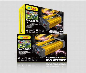 Express Delivery - Andowl Qks2000 Dc To Ac Car Power Inverter 2000W - ID 7156441