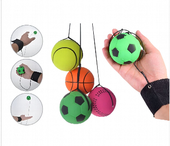 Express Delivery - Sport Toy Bouncy Balls With Wrist Band - ID 7156481