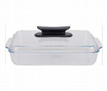 Express Delivery - Royalford Rf12194 3L Rectangular Glass Baking Dish With Lid - ID 7156593
