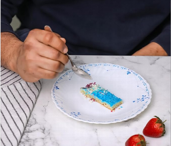 Express Delivery - Royalford Rf12217 7.5 Inch White Opalware Dessert Plate - ID 7156643