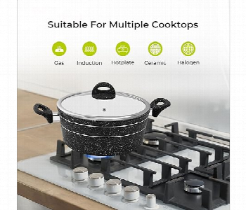 Express Delivery - Royalford Casserole Rf11867 28Cm Forged Aluminum Nonstick - ID 7156646
