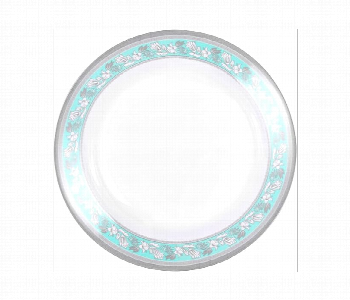 Express Delivery - Royalford Rf12909 10 Inch Melamine Deep Dinner Plate - ID 7156735
