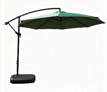 Express Delivery - Steel Hanging Umbrella 3 Meter Width Green - ID 7156918