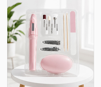 Express Delivery - Beauty Daily Use Manicure And Pedicure Set Electric Nail File Kit Portable Nail Care Kit Tz 1204 - ID 7156919