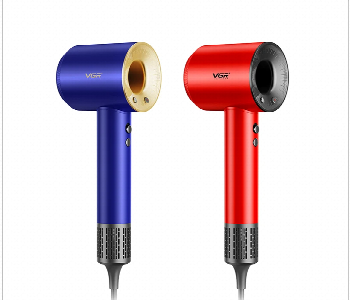 Express Delivery - V 445 Professional Bldc Hair Dryer 11000 Rpm Red And Blue - ID 7157305