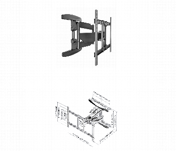 Express Delivery - Zenan Tv Wall Bracket Zts.wm041 Full Motion - ID 7157528