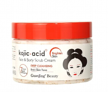 Express Delivery - Kojic Acid Face And Body Scrub Cream 320G Gj7220 - ID 7157693