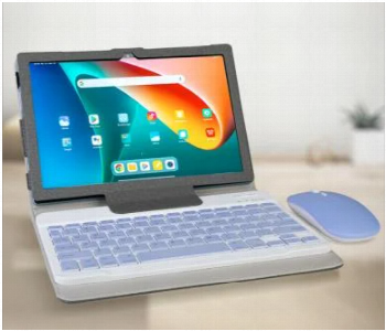 Express Delivery - F10 Luxury Touch 10 Inch Tablet Notebook 4Gb Ram 128Gb Storage 5G Dual Sim Metal Body Blue - ID 7157863