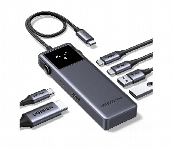 Express Delivery - Uno 6 In 1 Usb C Hub 3.2 10Gbps Data Transfer Docking Station 100W Pd 4K 60Hz Hdmi - ID 7157880