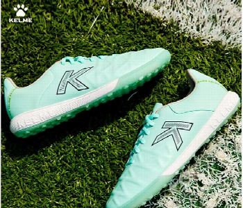 Express Delivery - Kelme Mens Turf Soccer Shoes Tf  Microfiber Eva Cushion Pale Green - ID 7157949
