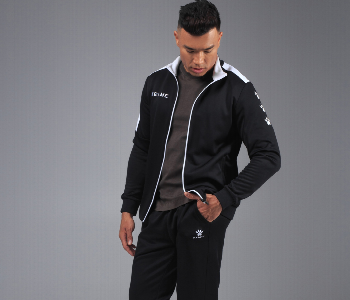 Express Delivery - Kelme Tracksuit Set Black  Jacket Trousers - ID 7158029