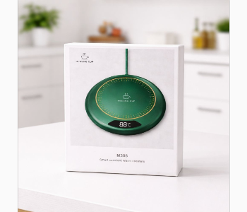 Express Delivery - Electric Coffee Mug Warmer M308 Green With 3 Temperature Settings And Digital Lcd Display - ID 7158057