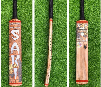 Express Delivery - Saki King Cobra Hard Tennis Cricket Bat Burn Edition - ID 7158188