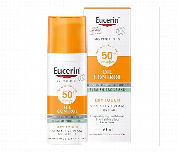 Express Delivery - Eucerin Sun Oil Control Dry Touch Cream Gel Spf 50 Plus 50Ml - ID 7158239