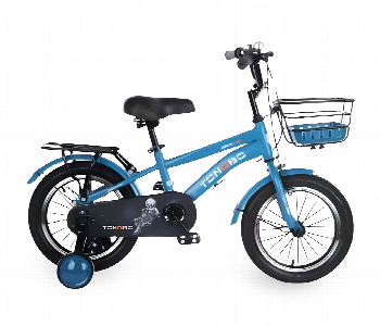 Express Delivery - Taikongren Kids Bicycle 12 Inch Blue Training Wheels Bike - ID 7158241