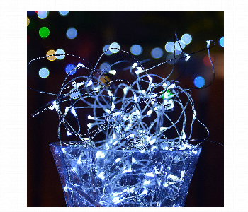 Express Delivery - Usb Led Indoor String Lights Blue 2M 20 Leds Decor - ID 7158282