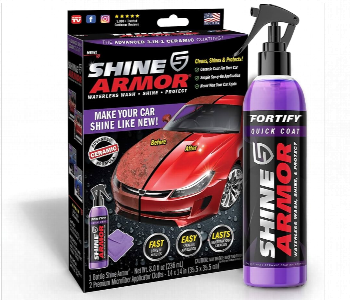 Express Delivery - Shine Armor Fortify Quick Coat Ceramic Car Wax Spray Waterless Wash Hydrophobic Paint Sealant - ID 7158305