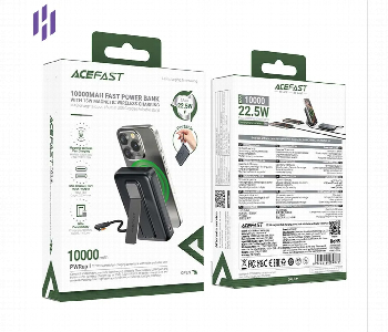 Express Delivery - Acefast M24 22.5W 10000Mah Magnetic Wireless Power Bank - ID 7158368