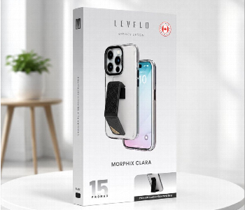 Express Delivery - Levelo Morphix Clara Grip Case For Iphone 15 Pro Max Black Lvlmcgc15Pmbk - ID 7158656