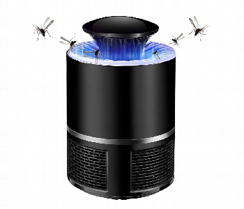 Express Delivery - New Nv818 Mosquito Trap Lamp 5W Cylindrical Shape Black - ID 7158812