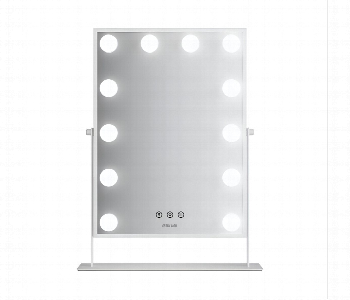 Express Delivery - Green Lion Glam Shine Makeup Mirror With 12 Led Lights Gnglmake12Wh - ID 7158855