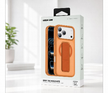 Express Delivery - Green Lion Grip 360 Degree Magsafe Case For Iphone 17 Pro Orange Gngrp17Pog - ID 7158940