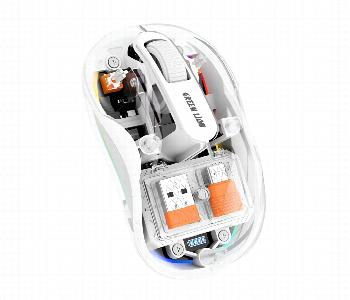 Express Delivery - Green Lion Wireless Turtle Mouse 2400Dpi  White Gntums2Msewh - ID 7158972