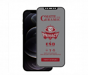 Express Delivery - Iphone 13 Privacy Ceramic Matte Screen Guard Anti Peep - ID 7159311