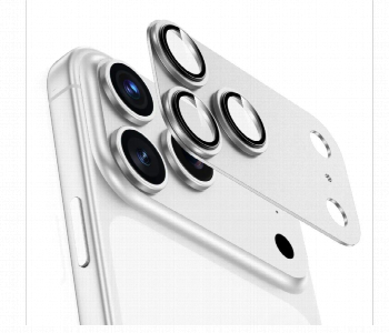 Express Delivery - Iphone 17 Pro Max Camera Protector Silver Metal Ring - ID 7159379