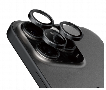 Express Delivery - Iphone 15 Pro Max Black Titanium Camera Protector - ID 7159447