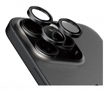 Express Delivery - Iphone 15 Pro Black Titanium Camera Protector - ID 7159451