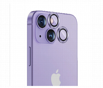 Express Delivery - Iphone 14 Purple Camera Protector - ID 7159473