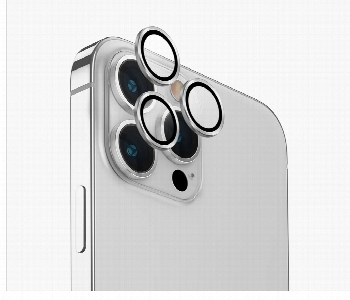 Express Delivery - Camera Lens Protector Iphone 13 Pro Max Silver Tempered - ID 7159479