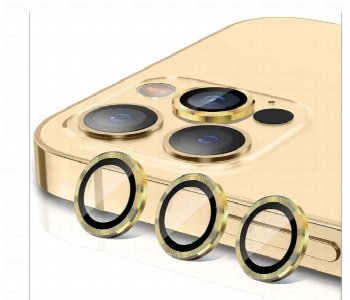 Express Delivery - Iphone 13 Pro Gold Camera Protector - ID 7159482