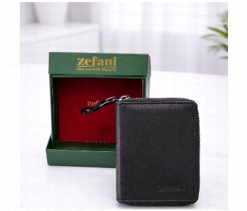Express Delivery - Black Buffalo Premium Leather Wallet Black - ID 7159556