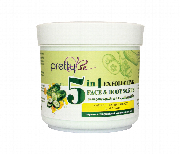 Express Delivery - Pretty Be 5 In 1 Face And Body Scrub Cucumber 550Ml - ID 7159576