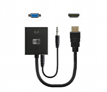Express Delivery - Hz Zt22 Hdmi To Vga Converter 1080P With Audio Support Hd - ID 7159591
