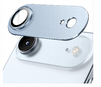 Express Delivery - 17 Air Full Camera Protector Blue - ID 7159629