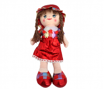 Express Delivery - Soft Baby Candy Doll 40Cm 656 2 Soft And Child Friendly Fabric Red - ID 7159849