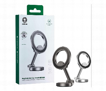 Green Lion Maghold 360 Car Mount Black Front View - ID 7160013