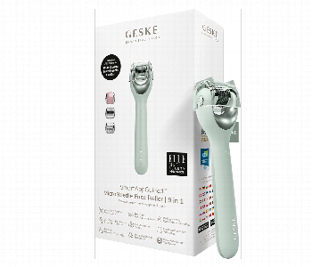 Express Delivery - Geske Micro Needle Face Roller 9 In 1 Green - ID 7160104