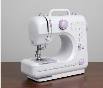 Express Delivery - Mini Sewing Machine 12 Built In Stitches 2 Speeds Double Thread Sm 505A - ID 7160118