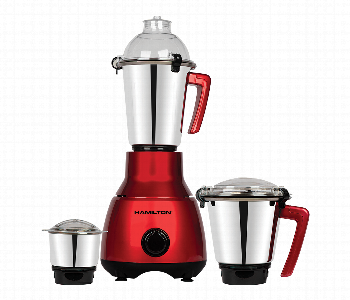 Express Delivery - Hamilton Ht3409Gm Multi Function Blender And Grinder With Stainless Steel Blades Red - ID 7160310