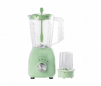 Express Delivery - Hamilton Ht3303 2 In 1 Juicer Blender 400W With Grinder Jar Green - ID 7160320
